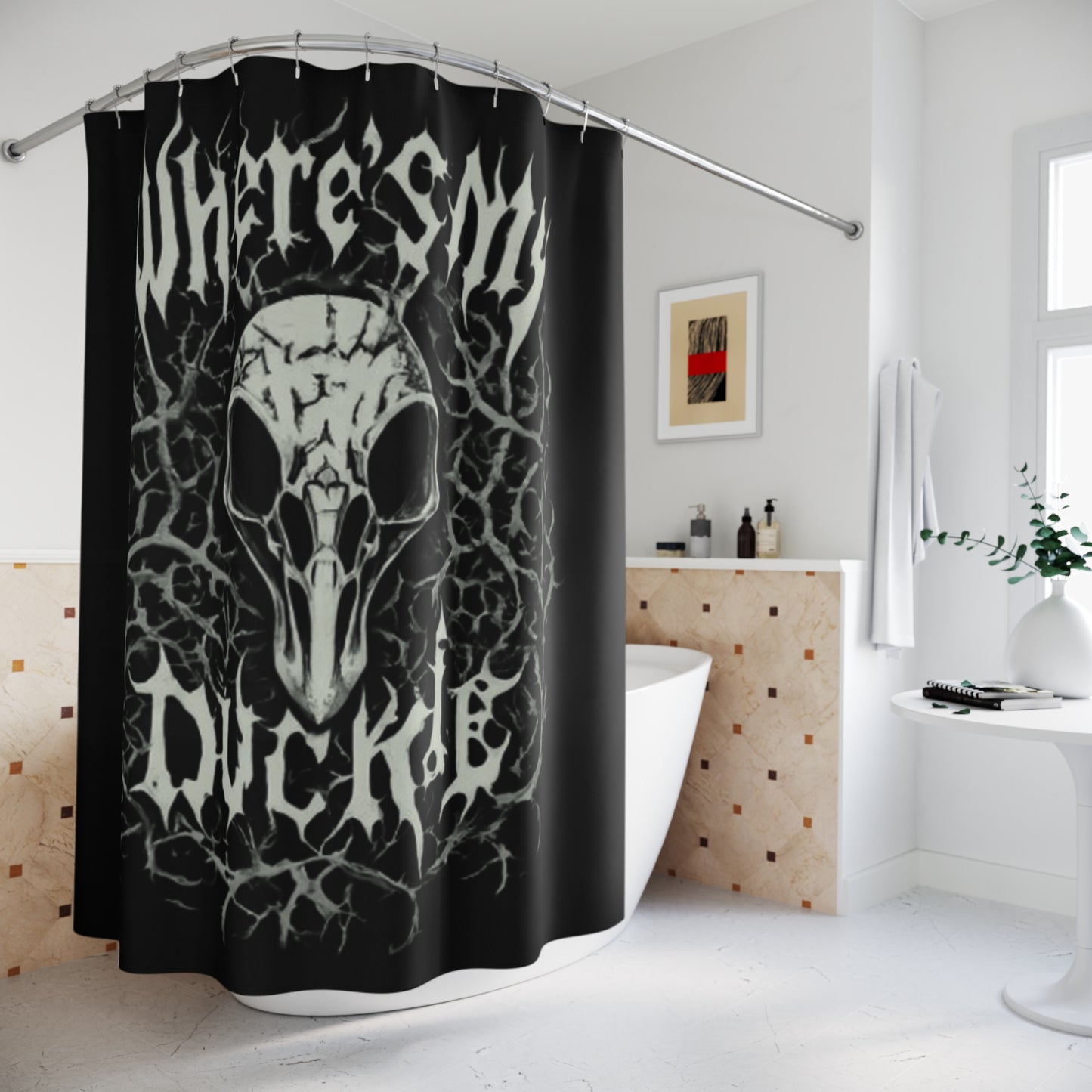 Where's my duckie Shower Curtain