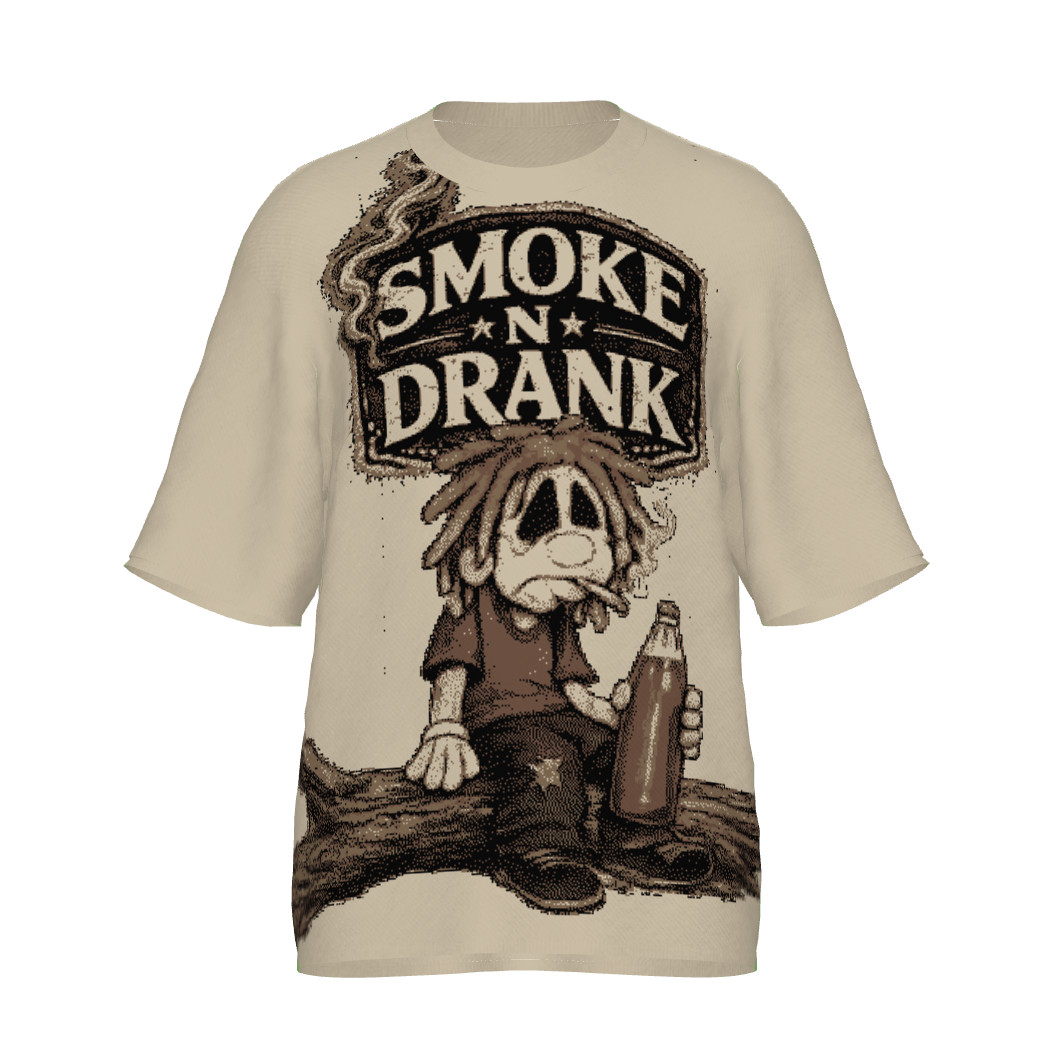 Smoke n Drank Knitted Shirt