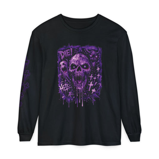 Purple Graffiti Longsleeve