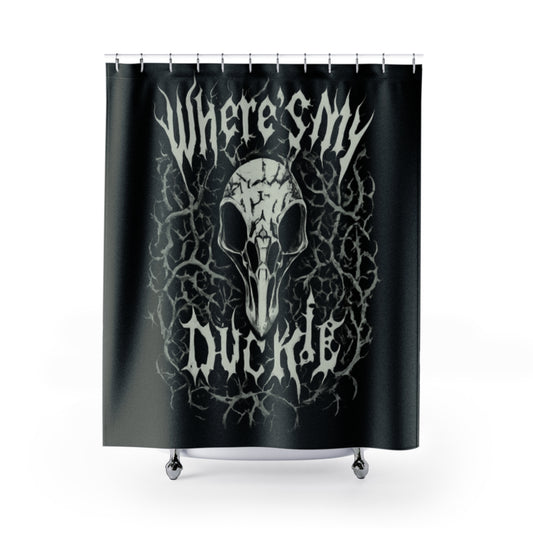 Where's my duckie Shower Curtain