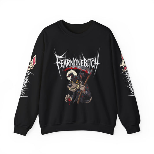 FearNoneBitch Sweatshirt - NotSoCuddly Collection