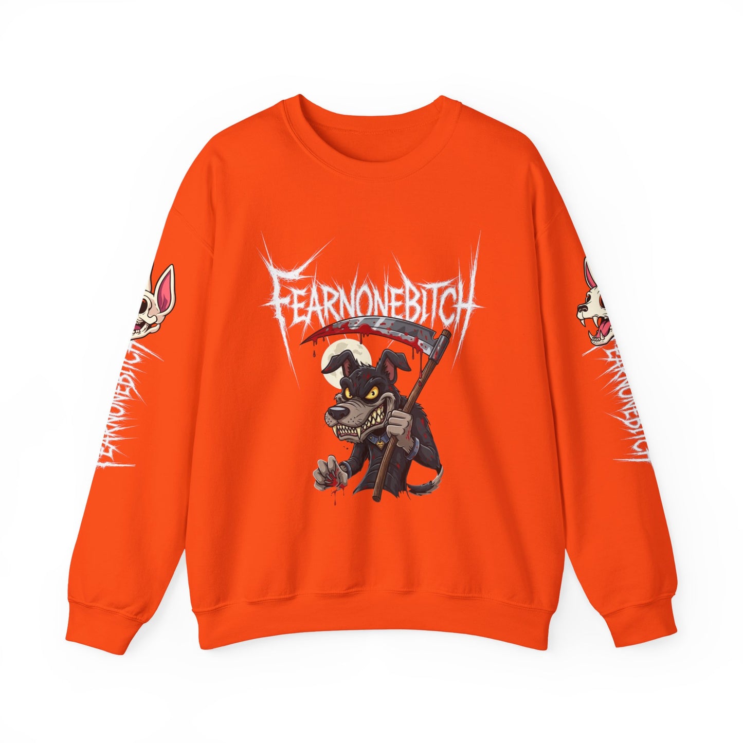 FearNoneBitch Sweatshirt - NotSoCuddly Collection