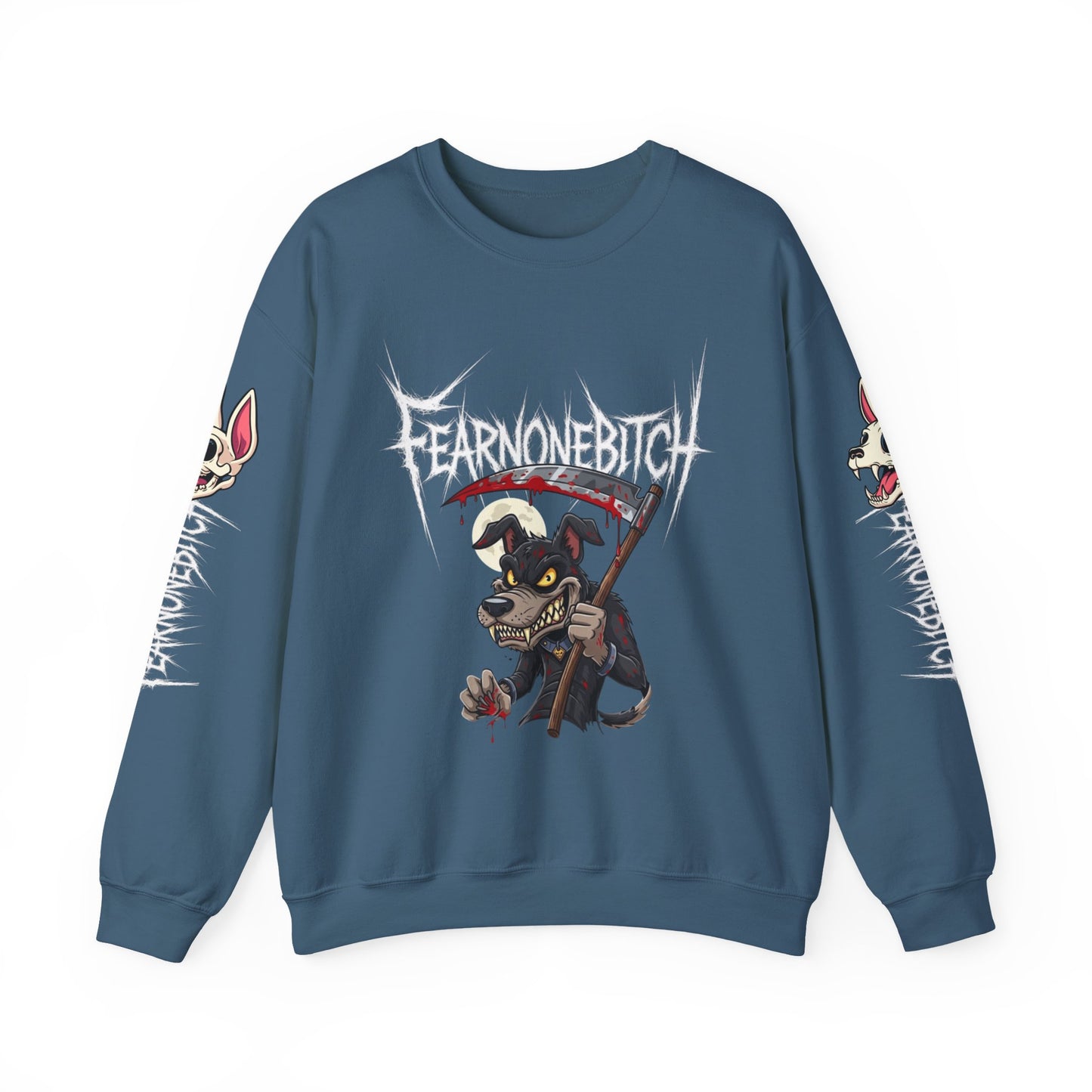 FearNoneBitch Sweatshirt - NotSoCuddly Collection